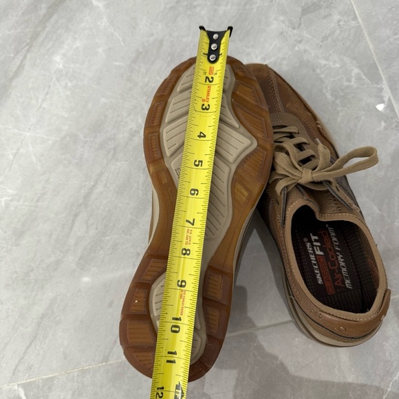 Men’s Skechers Elment Meron Lace Up Classic Fit Memory Foam Shoes Size 10 - Picture 16 of 16